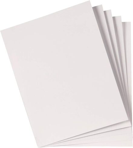 Hygloss Products Colored Cardstock - Great for Arts, Crafts and More - Bright Colors - 8.5 x 11 Inch Size - 65 lb. / 176 gsm Thickness - Electric Orange - 48 Sheets in Saudi Arabia