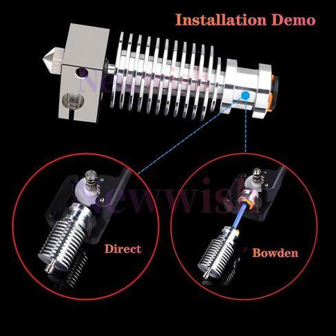 كتلة سخان V6 ، كتلة سخان النحاس المطلية V6 مع جوارب السيليكون عالية درجة الحرارة PT100 V6 لتسخين V6 Hotend ، حدوث حرارة ، فوهة V6 ، PRUSA I3 MK3/MK3S كتلة. in Kuwait