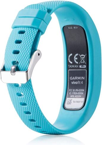شاهد نطاقًا متوافقًا مع Garmin Vivofit 4 ، فرقة استبدال حزام سيليكون رياضي قابل للتعديل لـ Garmin Vivofit 4 in Kuwait