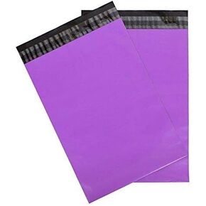 ProLine 9x12 Purple Poly Mailer Envelopes Shipping Bags with Self Adhesive, Waterproof and Tear-Proof Postal Bags (200)