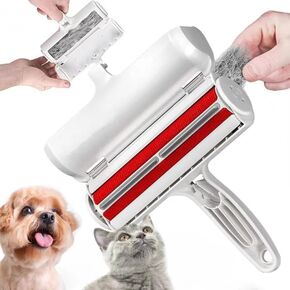 Fur-Elimin8 PRO Pet Hair Remover Roller – Reusable, Manual Dog & Cat Fur Removal Tool for Furniture, Car, and Clothing – Easy to Clean, Eco-Friendly, and Efficient