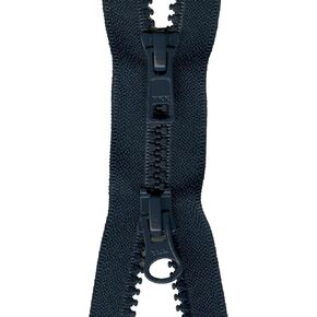 YKK Vislon 2-Way Separating Zipper, 26", Navy