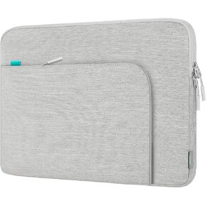 Lacdo LACDO CAPTOP SLEEVE لـ 16 بوصة MacBook Pro M4/M3/M2/M1 Pro/Max A3403 A3186 A2991 A2780 A2485 A2141 2024-2019 | 15 "MacBook Pro 2012-2018 | 15" Surface Laptop 7/6/5/4/3 حقيبة كمبيوتر ، رمادي