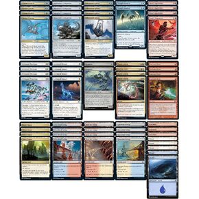 Elite Artifact Affinity Deck - Jeskai - Red White Blue - قوي جدًا - قانوني حديث جدًا - مخصص - Magic the Gathering - MTG - 60 Card!