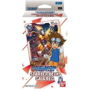 Digimon English TCG ST-1 Starter Deck Gaia Red - 54 Cards