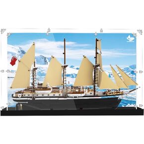 Wicus 3mm Acrylic Display Case متوافق مع LEGO 10335 مربع العرض Clear Disproof المقاوم للغبار (غير متضمن النموذج)