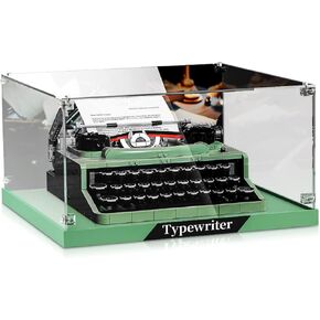 Acrylic Display Case for Lego 21327 Ideas Typewriter, Display Case ONLY, Lego Model NOT Included