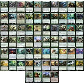 Hydra Commander Deck - Mono Green - EDH - 100 بطاقة - مخصص السحر The Gathering Deck - قوي جدًا!