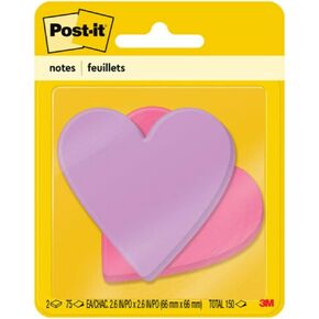 Post-it Heart-shaped Note Pad