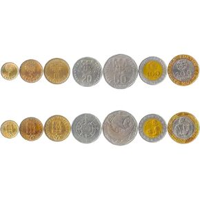 6 عملات معدنية من البرتغال | مجموعة عملة برتغالية مجموعة 10 20 50 Centavos 1 2.50 5 Escudos | تعميم 1927-1969 | سفينة | Republica | Quinas