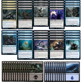 Elite Dimir Zombie Exploit Deck - Blue Black - قوي جدًا - قانونية حديثة - مخصصة - Magic the Gathering - MTG - 60 Card!