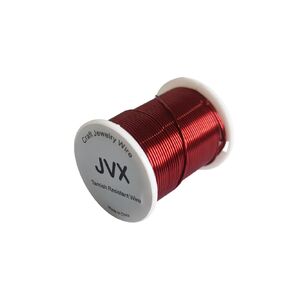 JVX 28 Gauge 40 ياردة السلك المجوهرات الديكور والأسلاك الحرفية تشويه الأسلاك النحاسية النحاسية العتيقة