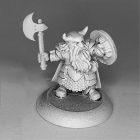 Reaper Miniatures Borin Ironbrow - Dwarf Fighter (2018 Edition)