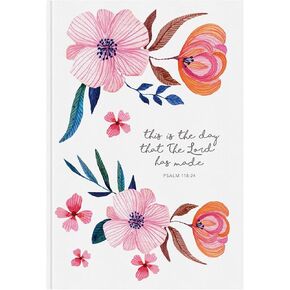Faithworks Christian Gifts-Inspirational Embroidered Journal with 160 Lined Pages, This is The Day