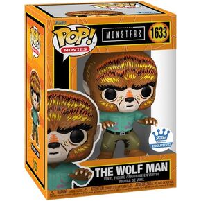 فونكو بوب! أفلام Universal Monsters The Wolf Man Vinyl Figure ، 4.05 بوصة ، حصرية