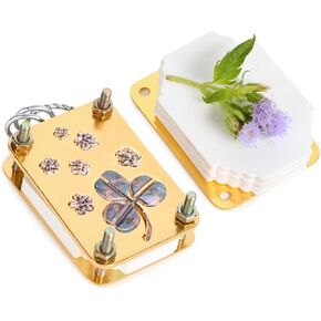 XBegix Micro Flower Press Kit - Mini Flower Press for DIY Arts & Crafts ، مجموعة الحفاظ على النباتات الملحة