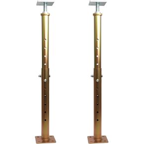 4 PCS Basement Floor Jack 19"- 36"(1'7"-3’), Adjustable Floor Joist Jack House Jack Post, 4400 lbs Height Capacity(Each), Telescoping Jack for Temporary Support for Leveling