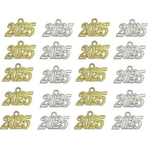 FRUTA 20PCS 2025 Charm Jewelry Making Kit to Work Handcraft Work Tassel DIY Beads و Gold and Silver
