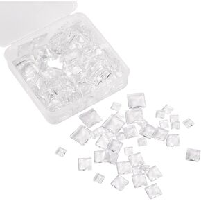 تمييز 150 ٪ كابوشونات شفافة واضحة كابوشونات FlatBack