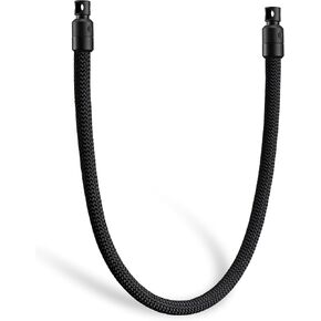 KeyUnity KD02 Titanium Carabiner Belt Clip Wallet Chain Braided Rope, Pants Chain Jeans Keychain Accessory for Men