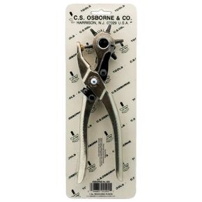 C.S. Osborne Revolving Punch - Nickel Plated #223 (Tube Sizes 0-6) USA Made