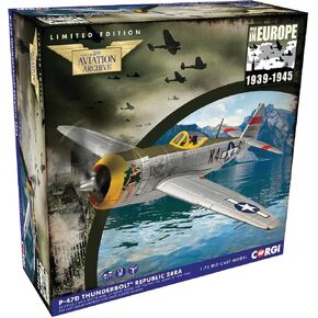 Corgi AA33827 P-47D Thunderbolt® Republic 28RA 42-29150 / K4-S Dottie Mae Lt Henry Mohr Aviation Diecast Model