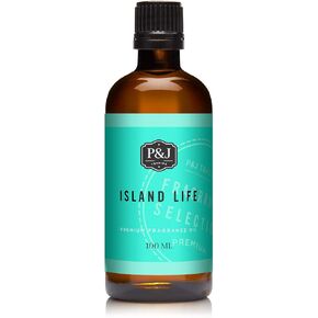 P&J Trading - جزيرة الحياة المعطرة على 100 مل - زيت العطر لصنع الشموع ، وصنع الصابون ، زيت الناشر