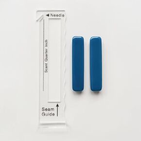 دليل دليل Seam Petquilter 1PC مع أدلة التماس 2pcs لتحقيق طبقات دقيقة ¼ "