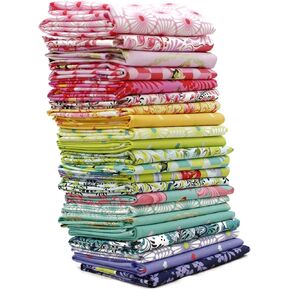 Besties FAT الثامن حزمة (22 قطعة) بواسطة Tula Pink for Free Spirit 9 × 21 بوصة (22.86 سم × 53.34 سم) قطع نسيج DIY DIY