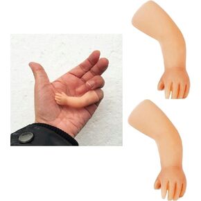 2pcs اختفت عملة اليد الصغيرة أدوات لعبة الخدعة ، و Props Magic Show الأنيقة والشعبية والمبدمة للعبة المحشوة بخلاف تختفي الحيل (ZS560)