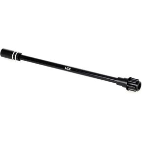 LCX Racing 1/16th RC Truck Aluminum Center Drive Shaft for Traxxas Mini-Maxx, Upgrades Parts Accessories (Red)