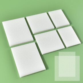 BAYTORY 300 SHOETs تلألأ ملاحظات لزجة شفافة ، و CLEAR Memo Pads NOTE SELPRAINT SELPLACERN