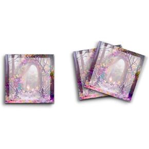 Butler in the Home Sticky Notes 3 Pack 3 "X3" 50 ورقة عدد الصفائح لكل وسادة ، قوس حديقة الغابات الخيالية ، مذكرات مضحكة منصات قرطاسية القرطاسية ورقة مخطط