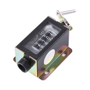 عداد OUMEFAR 5 أرقام العداد الميكانيكي العداد D67-F قابلة لإعادة التوطين اليدوي السحب السحب عداد 0-99999 نطاق النزهة يد العداد للمنسوجات ، الآلات ،