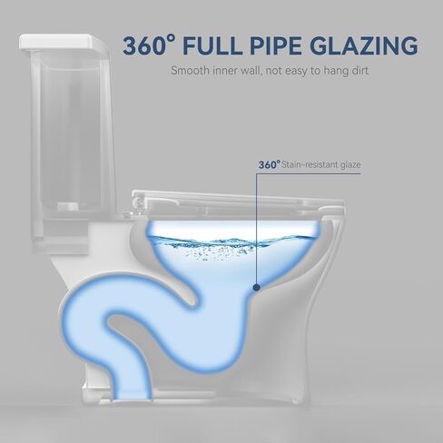 Dual Flush Elongated Standard One Piece Toilet for Bathroom Comfort Height in White in Saudi Arabia