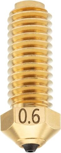 Ruby Nozzle 0.4mm for Anycubic Kobra 3 3D Printer, Hardened & Abrasion Resistant for Precision Additive Manufacturing (Kobra 3, 0.4mm) in Kuwait