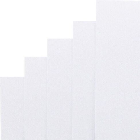 Glitter Cardstock 8.5 x 11 - Printable Shed-Free Sparkly Craft Paper for Scrapbooks, Card Making, DIY Art Projects - 20 Sheets, 280 GSM Heavyweight, Crystal White in Kuwait