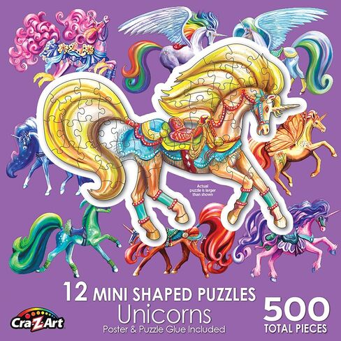 RoseArt - Mini Shaped - Sport Pups - 500 Piece Jigsaw Puzzles for Adults in Saudi Arabia