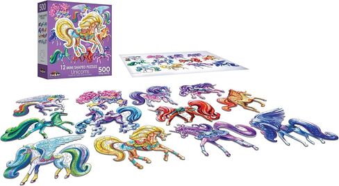 RoseArt - Mini Shaped - Sport Pups - 500 Piece Jigsaw Puzzles for Adults in Saudi Arabia