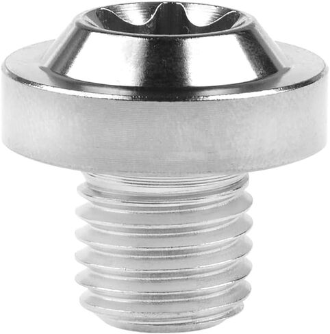 Titanium M10 10 15 20 25 30 35 40 45 50 55 60 mm Torx Head Bolt Screw Pack of 4 (M10x10mm Pitch 1.25mm, Black) in Kuwait