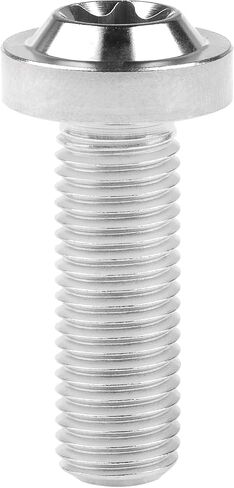 Titanium M10 10 15 20 25 30 35 40 45 50 55 60 mm Torx Head Bolt Screw Pack of 4 (M10x10mm Pitch 1.25mm, Black) in Kuwait
