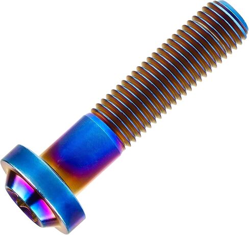 Titanium M10 10 15 20 25 30 35 40 45 50 55 60 mm Torx Head Bolt Screw Pack of 4 (M10x10mm Pitch 1.25mm, Black) in Kuwait