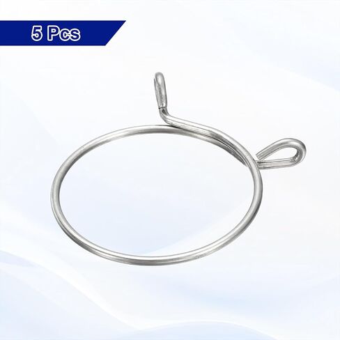 مقاطع خرطوم خط الوقود Uxcell ، 5pcs 75mm ID 81mm كحد أقصى. ID 304 أنابيب الماء أنابيب الماء أنابيب الماء أنابيب الماء المشابك لخراطيم لركوب الدراجات النارية ATV ، الفضة in Kuwait