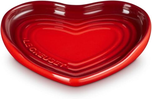 Le Creuset Stoneware Heart Shaped Spoon Rest, 5", White in Saudi Arabia
