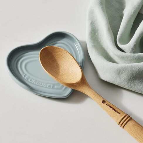 Le Creuset Stoneware Heart Shaped Spoon Rest, 5", White in Saudi Arabia