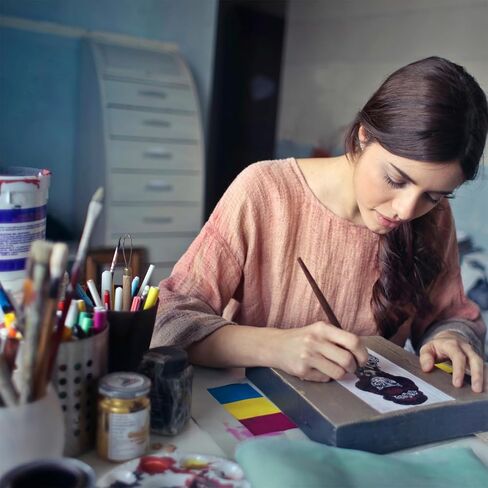 Pro Art Sable/Ox Mix Paintrush ، فرش الشعر الطبيعية متعددة الوسائط in Kuwait