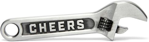 Novelty Shark Bottle Cap Opener- Zinc Alloy Keychain for Beer and Soda Bottles | Cool Jaws-Inspired Professional Key chain for Men & Women-Silver in Saudi Arabia