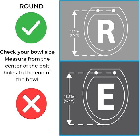 Centoco Elongated Toilet Seat Soft Close, Closed Front with Telescoping Cover, Plastic, Made in the USA, 3850SC-001, White in Saudi Arabia
