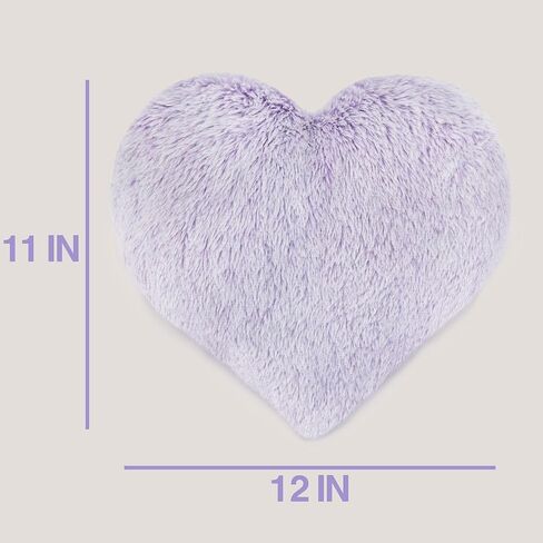 1i4 Group Cozy Microwavable Plush Heart – Heated & Coolable Comfort Plushie with Relaxing Lavender Scent - Lavender in Saudi Arabia