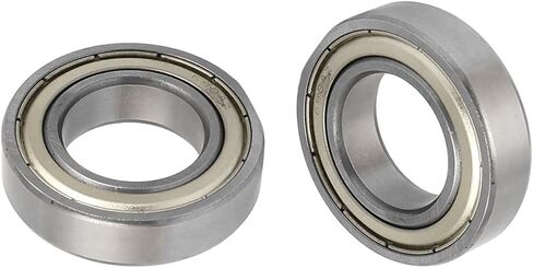 4pcs 605Z Deep Groove Ball Bearings - [5x14x5mm] Carbon Steel Balls for Motors Machine Tool Gearboxes Bearing Use, Double Shield in Kuwait